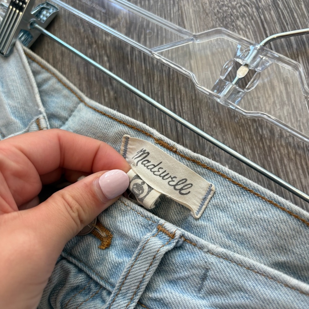 Madewell Light Blue Straight Leg Jeans - Picture 6 of 11